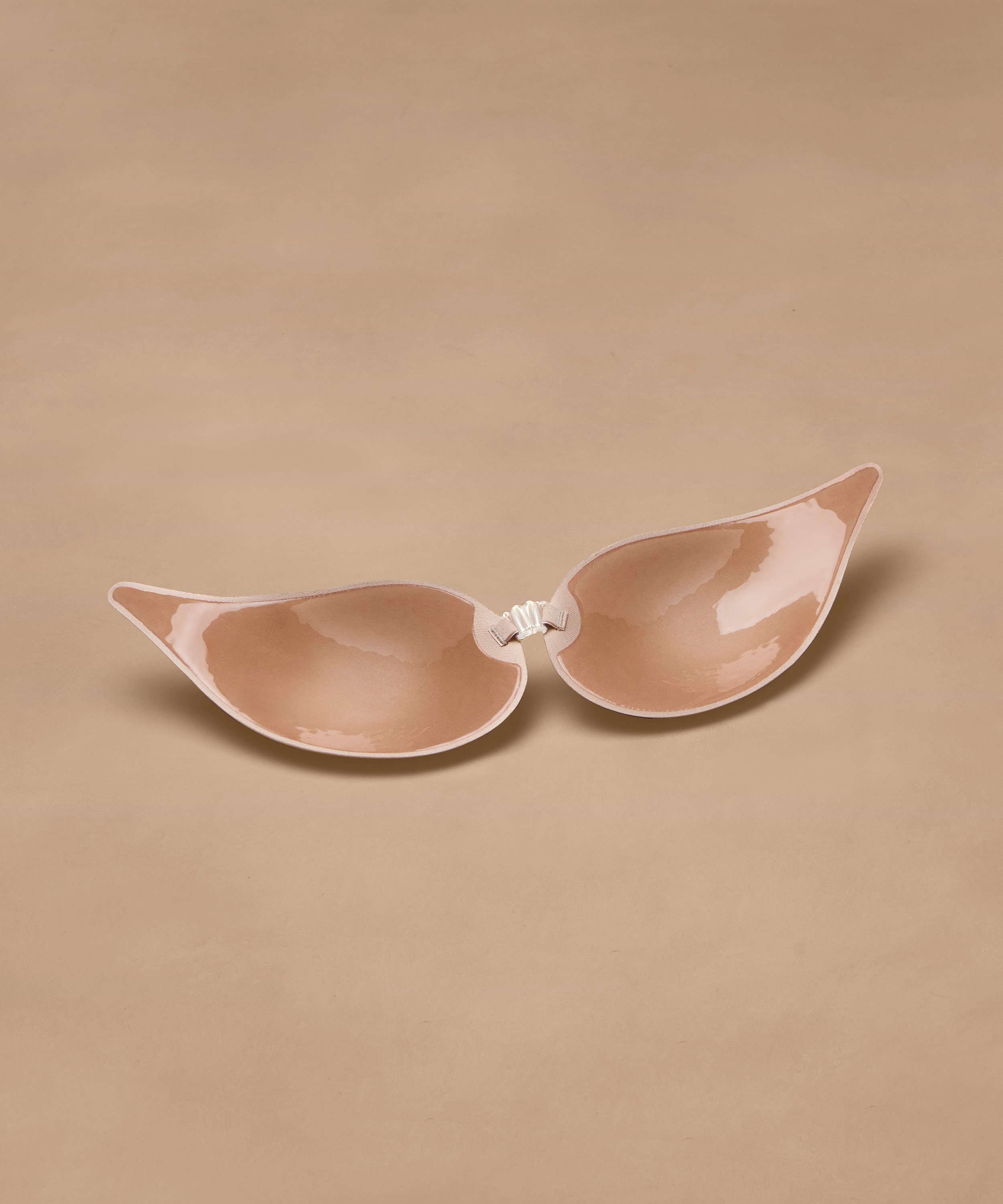 Adhesive bra Plunge, Beige, main