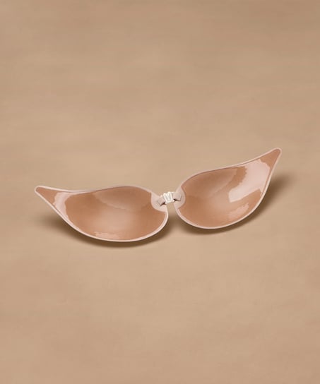 Adhesive bra Plunge, Beige