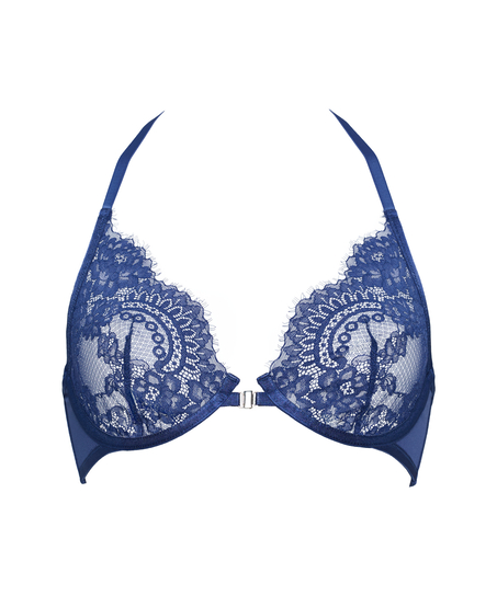 Mabel Non-Padded Underwired Bra, Blue