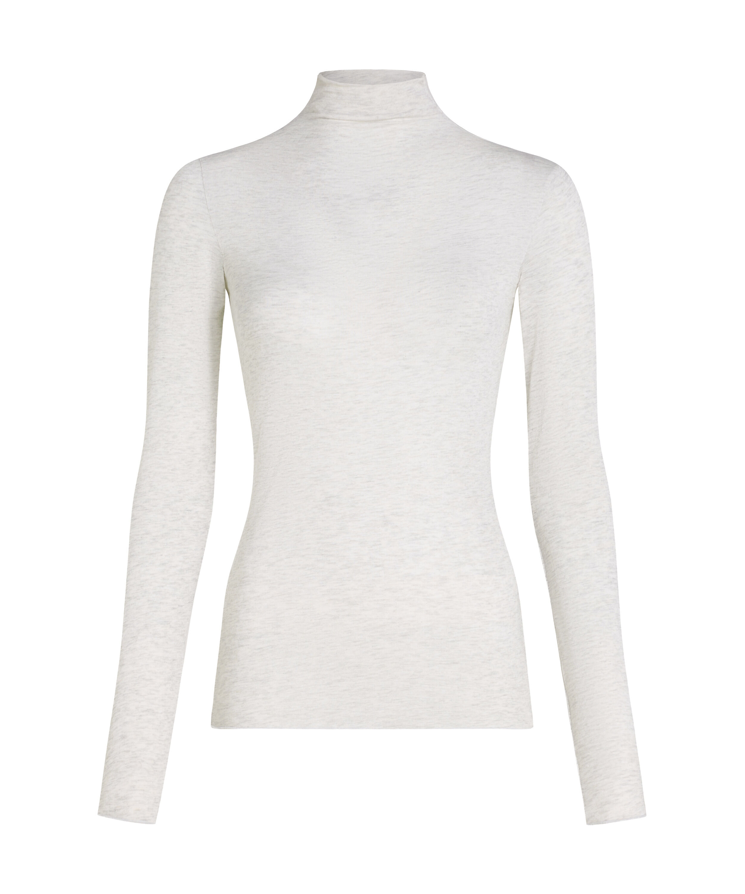 super soft Turtleneck shirt with Cashmere, Gray