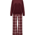 Pyjama Set Velours, Purple