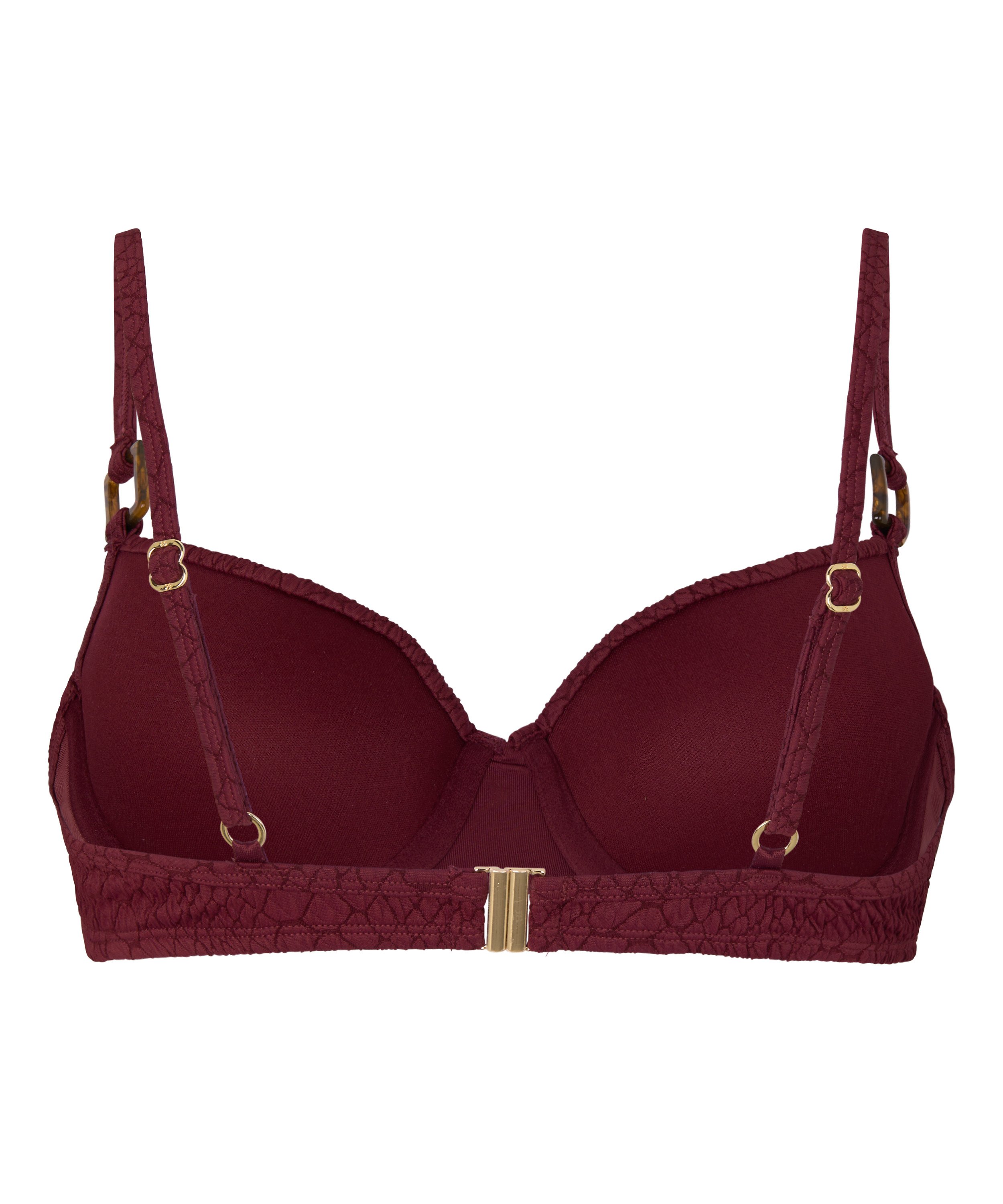 Padded Underwired Bikini Top Aruba, Purple, main