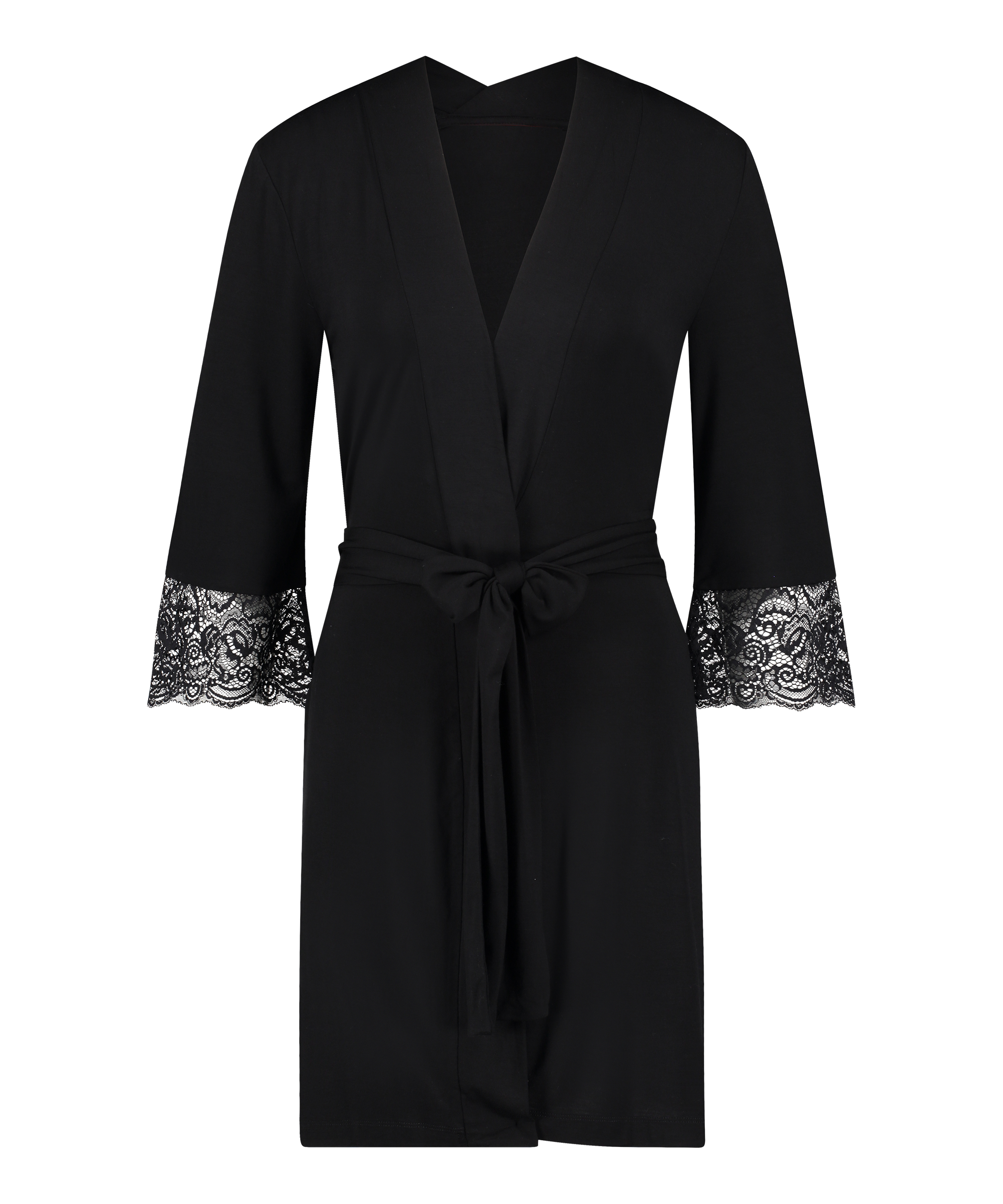 Vera Lace Kimono, Black, main