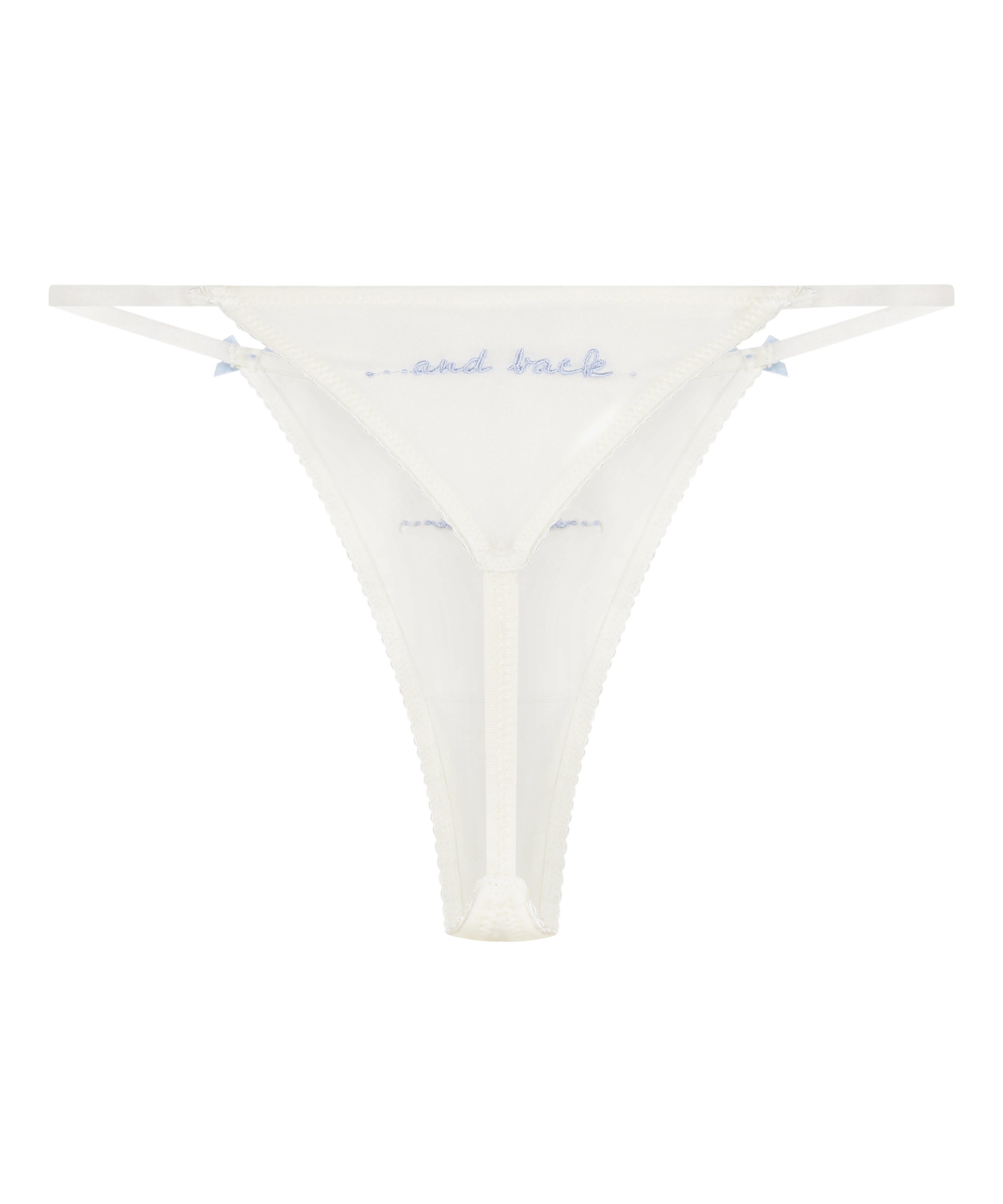 Thong Carol, White, main