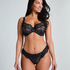 Daisy Non-Padded Underwired Bra, Black