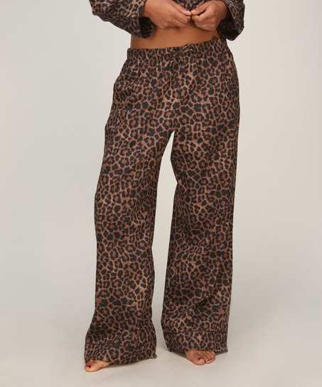 Satin Pants, Black
