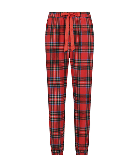 Tall Flannel Pyjama Pants, Red