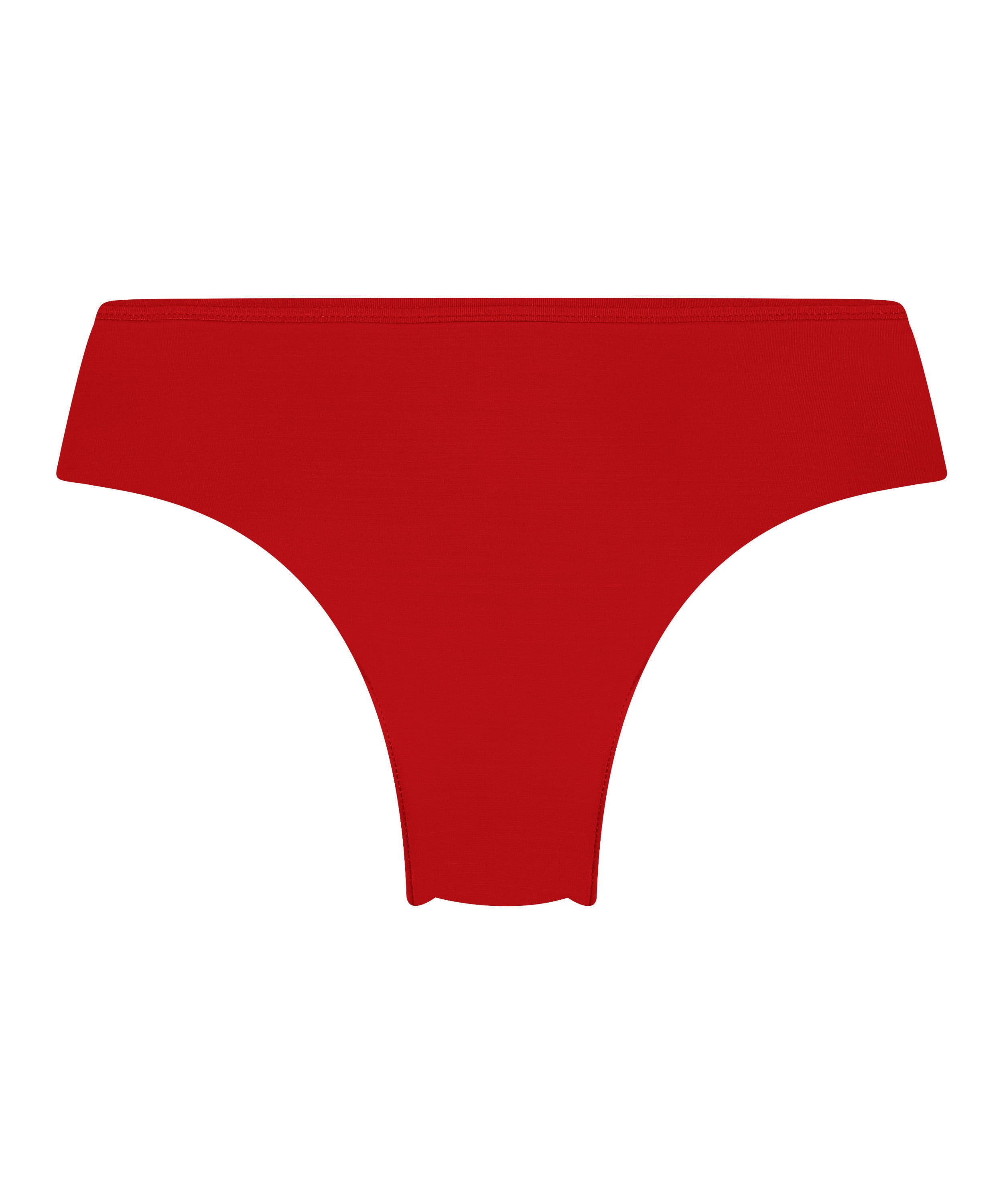 Invisible Lace Back Brazilian, Red, main
