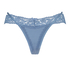 Elliena Extra Low V Thong, Blue