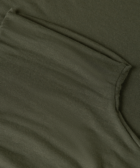 super soft Turtleneck Shirt with Cashmere, Green