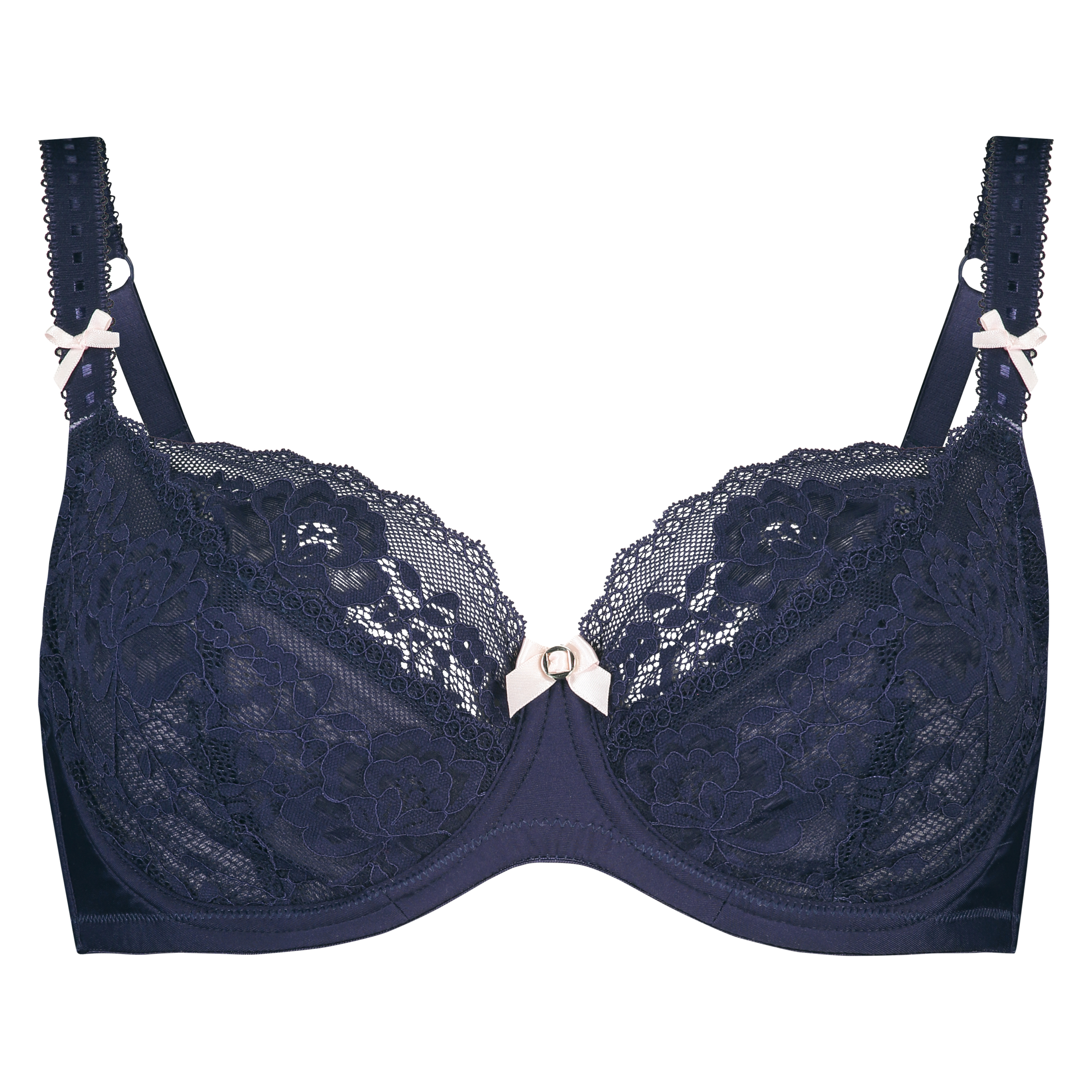 Non-Padded Underwired Bra Maya, Blue, main