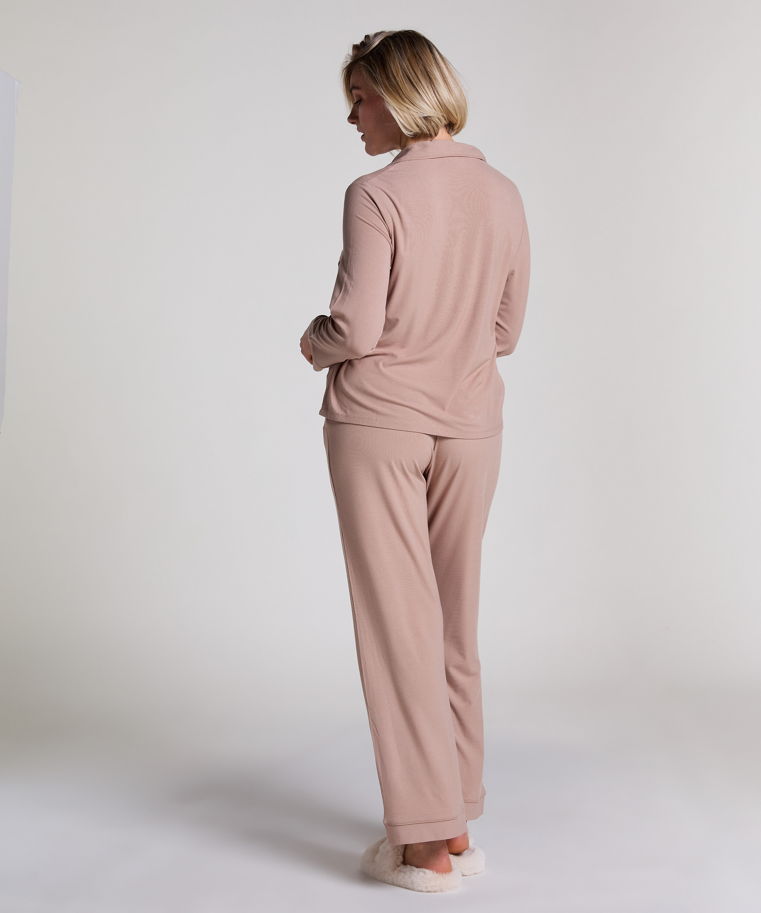 Jacket Rib Essential, Beige, main