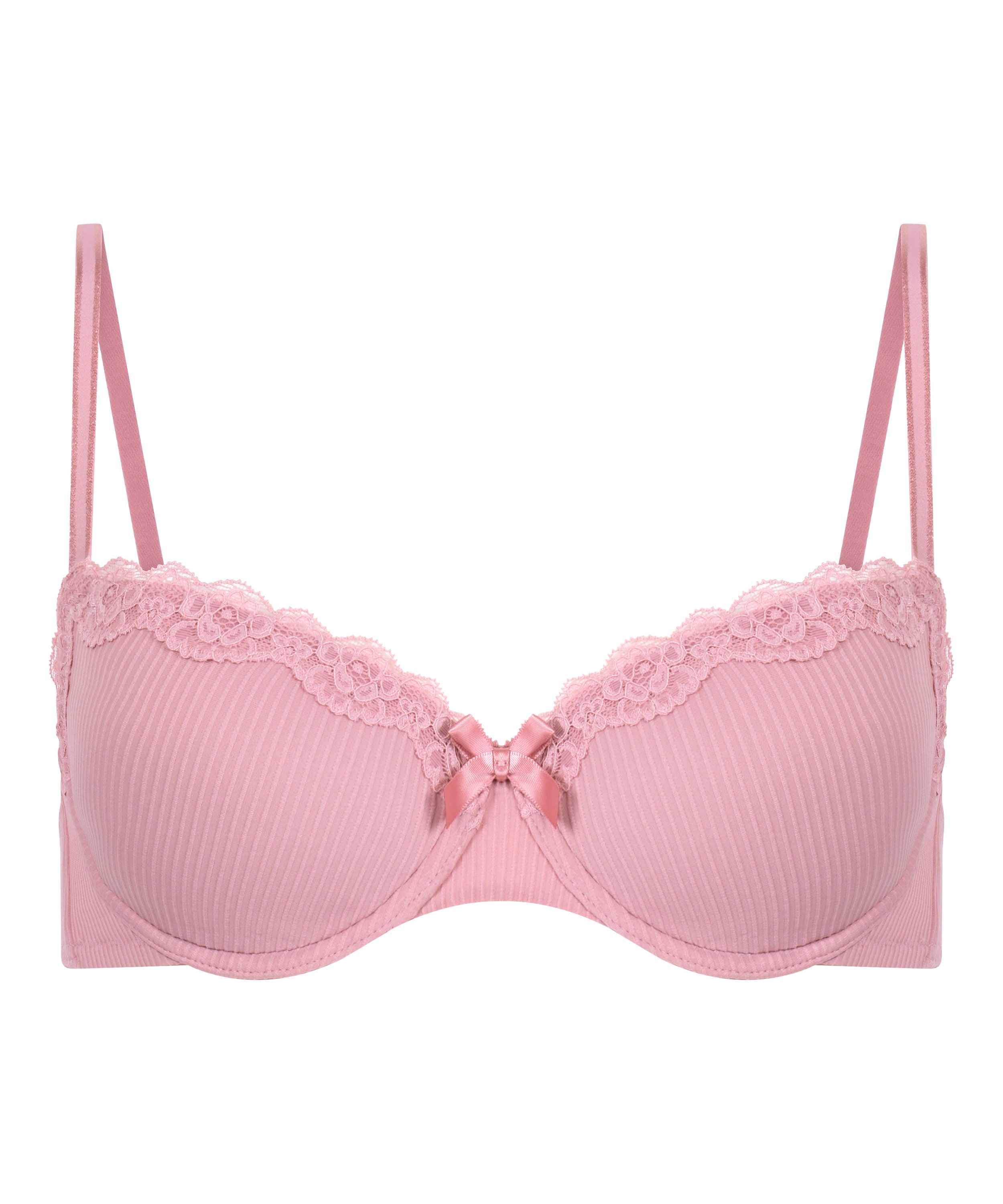 Lola Padded Underwired Bra, Pink, main