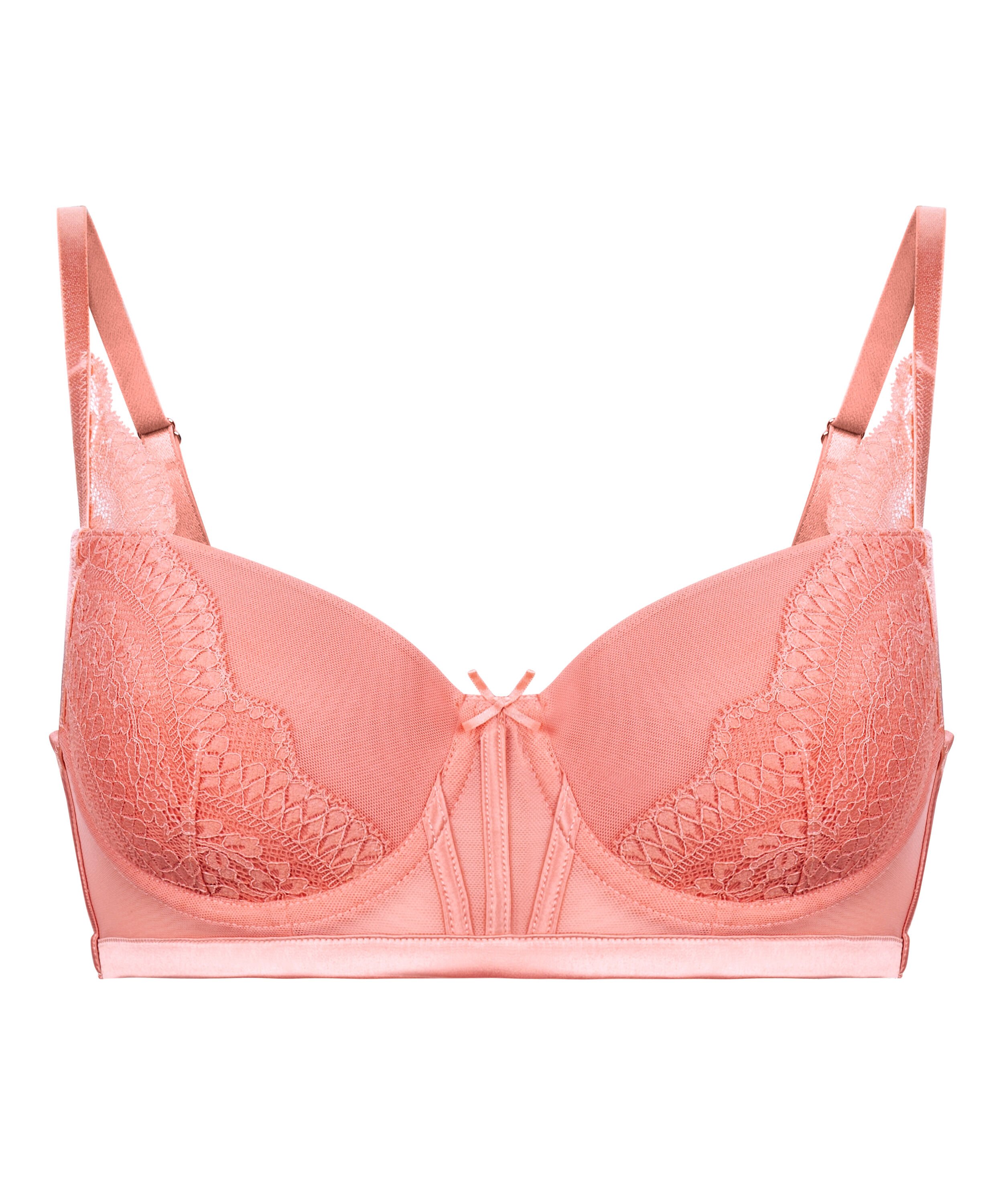 Robijn Underwired Push-Up Bra, Orange