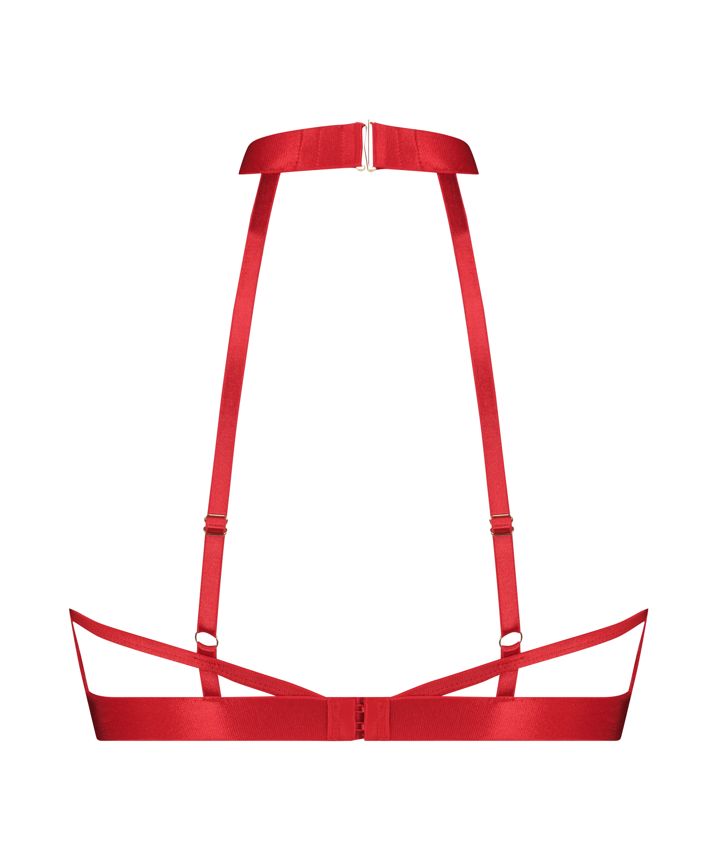 Buddy Christmas Bralette, Red, main