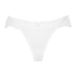 Elliena Extra Low V Thong, White