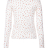 Ribbed Pyjama Top, White