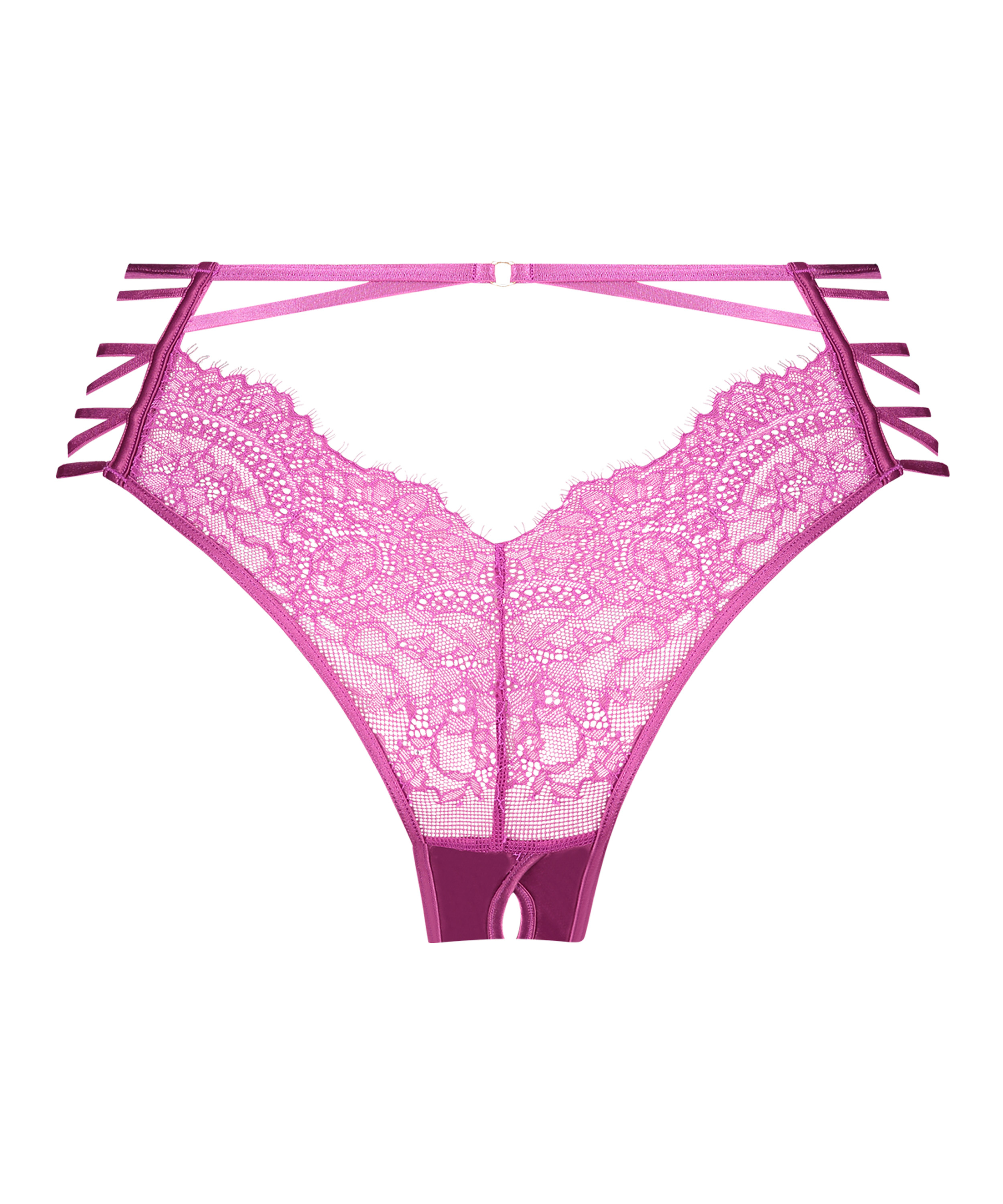 Monet Open Crotch Brazilian, Purple, main