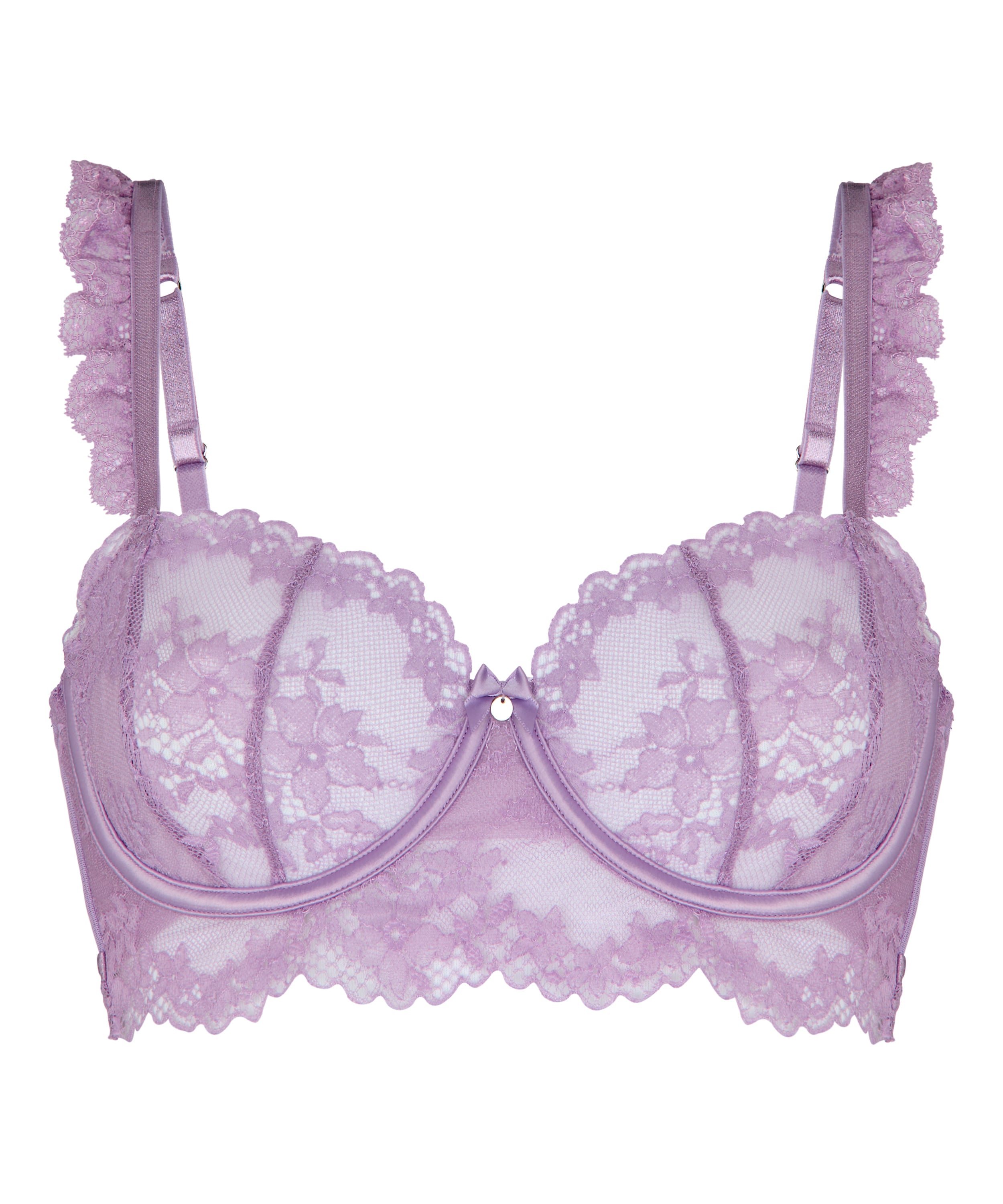 Non-Padded Underwired Bra Naomi, Purple, main