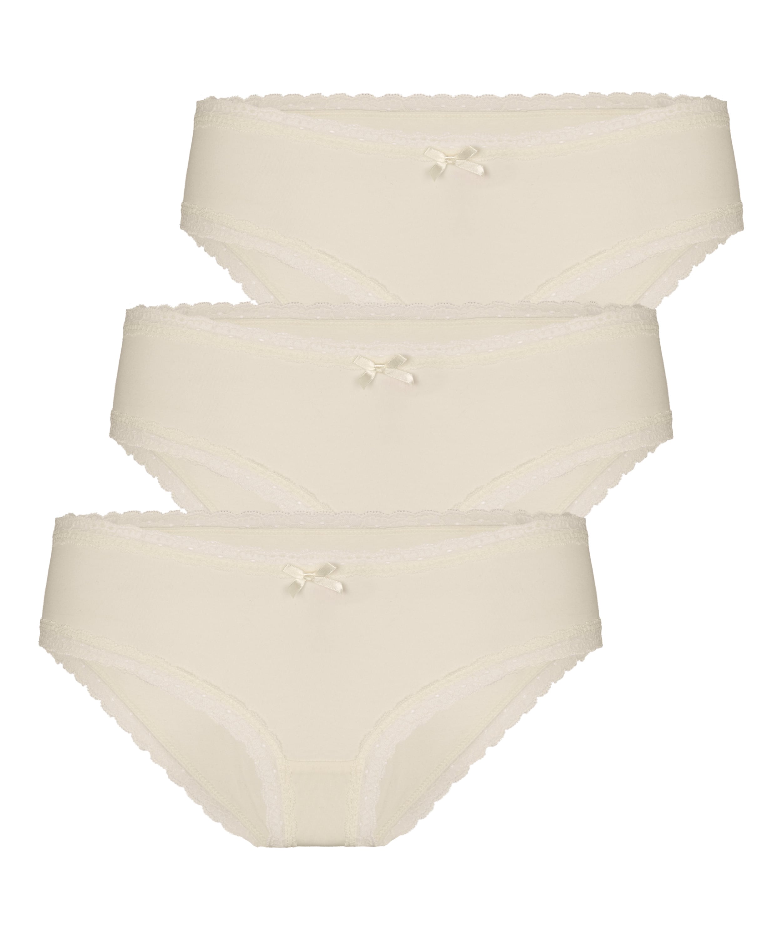 Multipack Cotton Brazilian, White, main