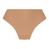 High Waisted Thong Smooth, Brown