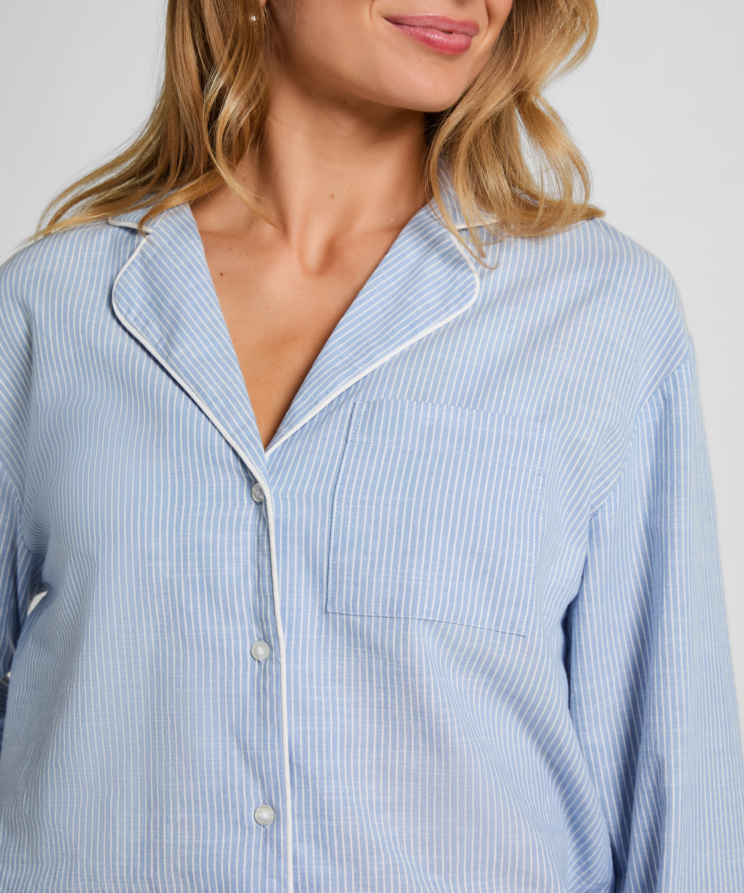 Jacket Cotton, Blue, main