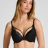 Whitney Padded Underwired Maximizer Bra, Black