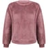 Longsleeved Top Fluffy Fleece, Pink