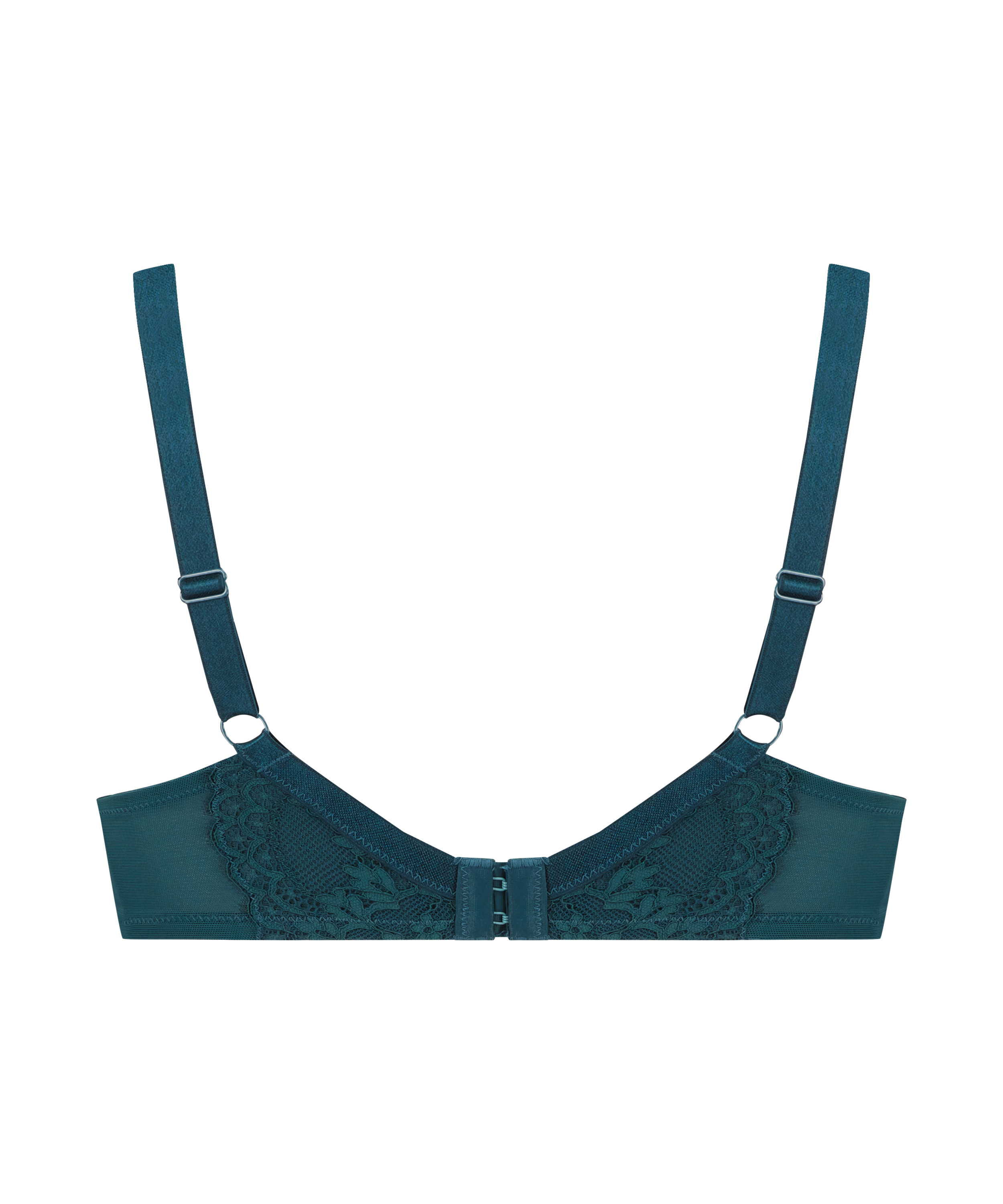 Daisy Non-Padded Underwired Bra, Blue, main