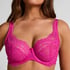 Daisy Non-Padded Underwired Bra, Pink