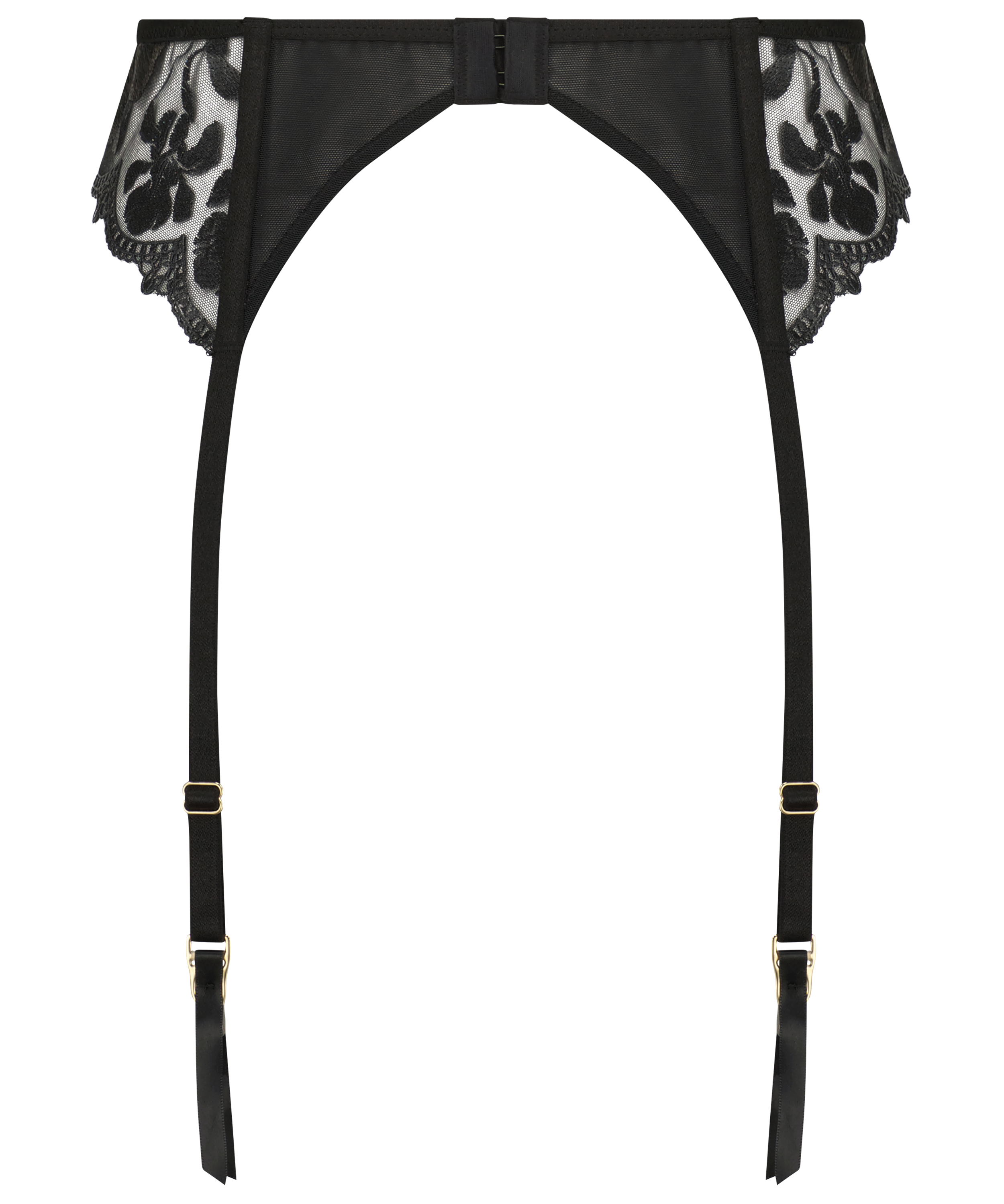 Mila Suspenders, Black, main
