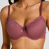 Lola Padded Underwired Bra, Purple