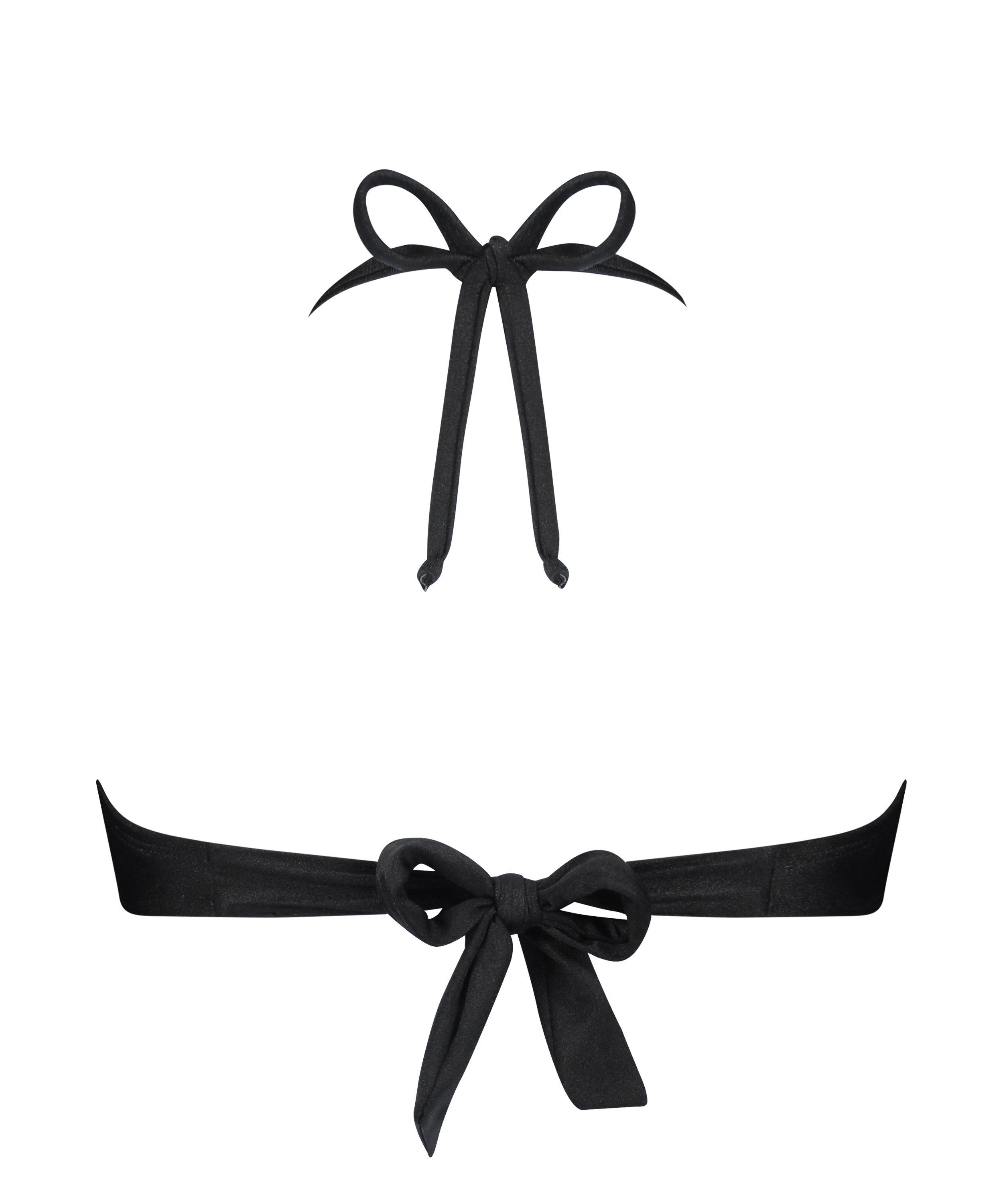 Yucatan Bandeau Bikini Top, Black, main