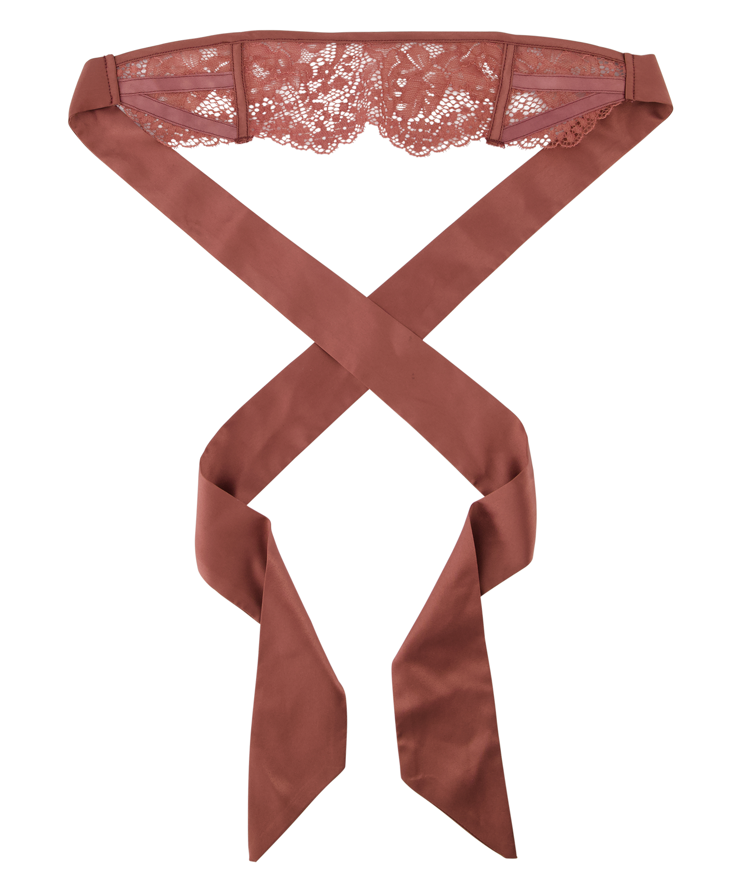 Blindfold Private lace, Brown, main