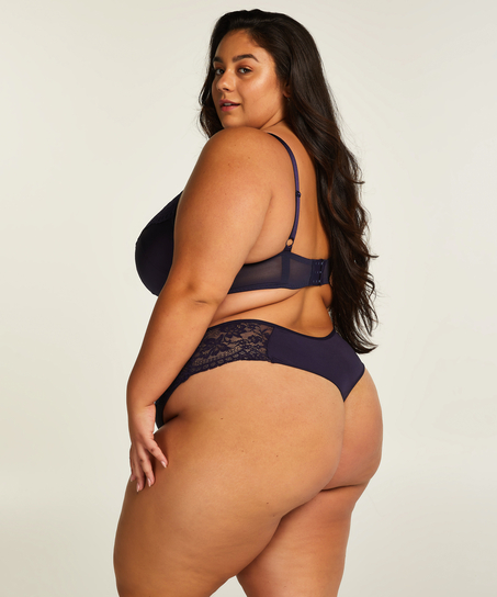 Georgia High Thong, Blue