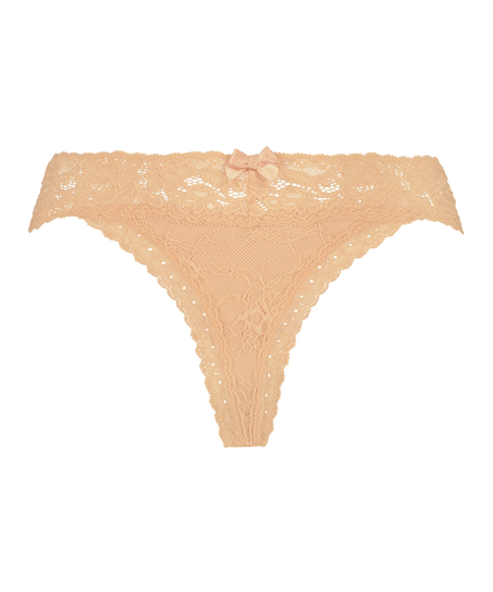 Madison Extra Low Thong, Beige