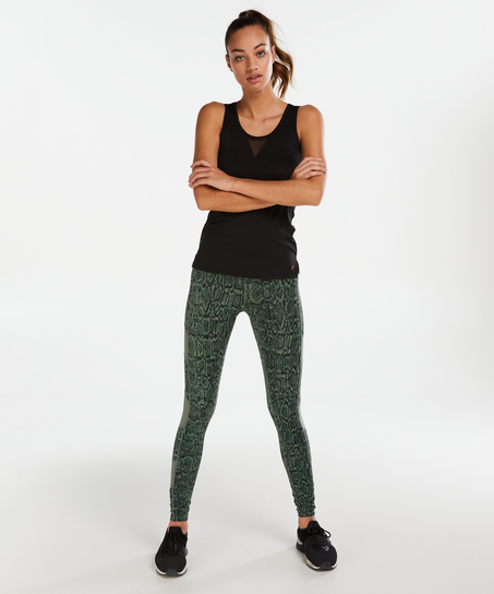 HKMX mesh tank top, Black