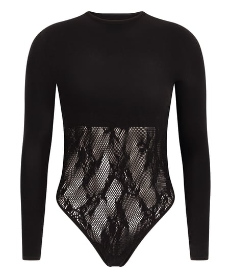Floral Body, Black