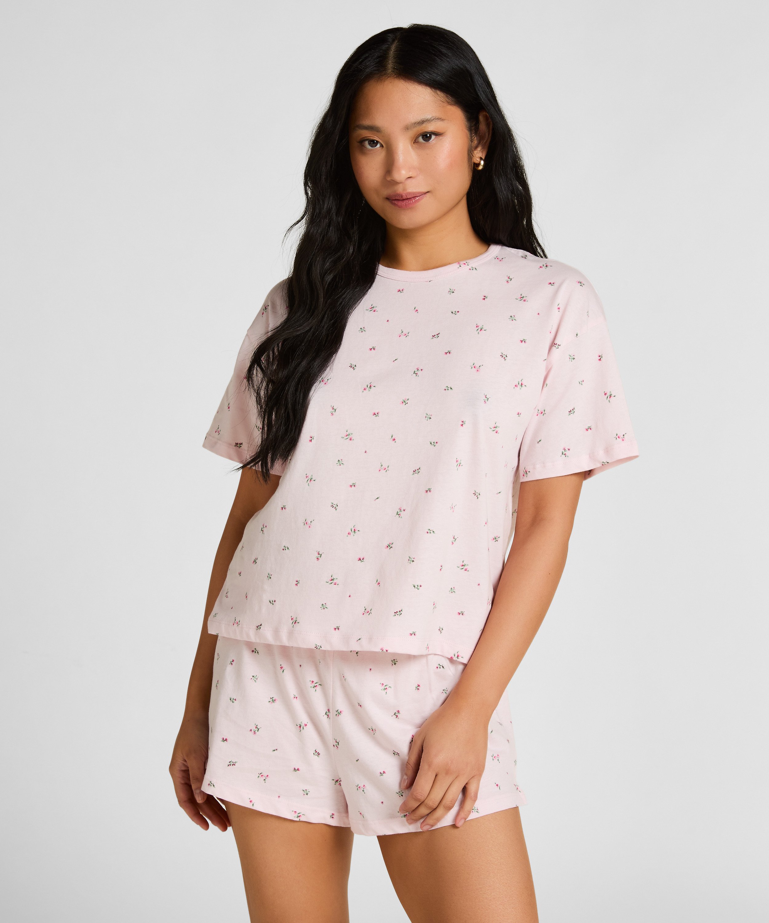 Pyjama Set Cotton, Pink, main
