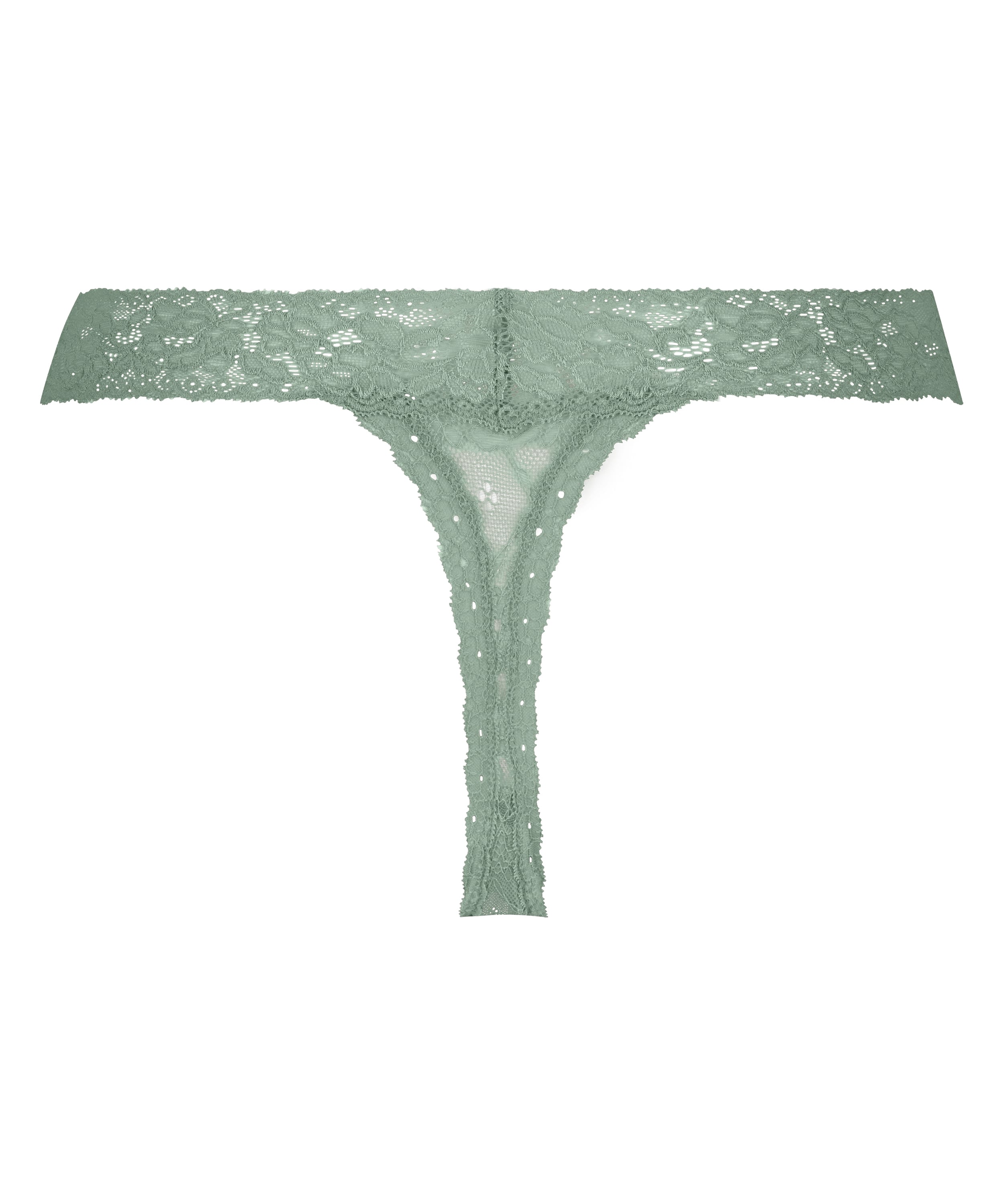 Madison Extra Low Thong, Green, main