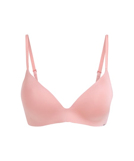 Mona padded non-underwired bra, Pink