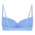 Lola Padded Underwired Bra, Blue
