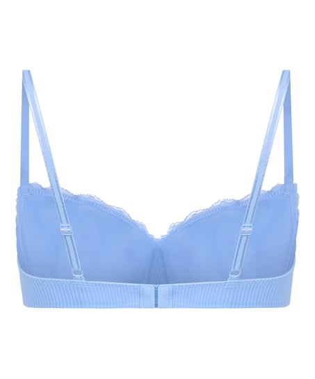 Lola Padded Underwired Bra, Blue
