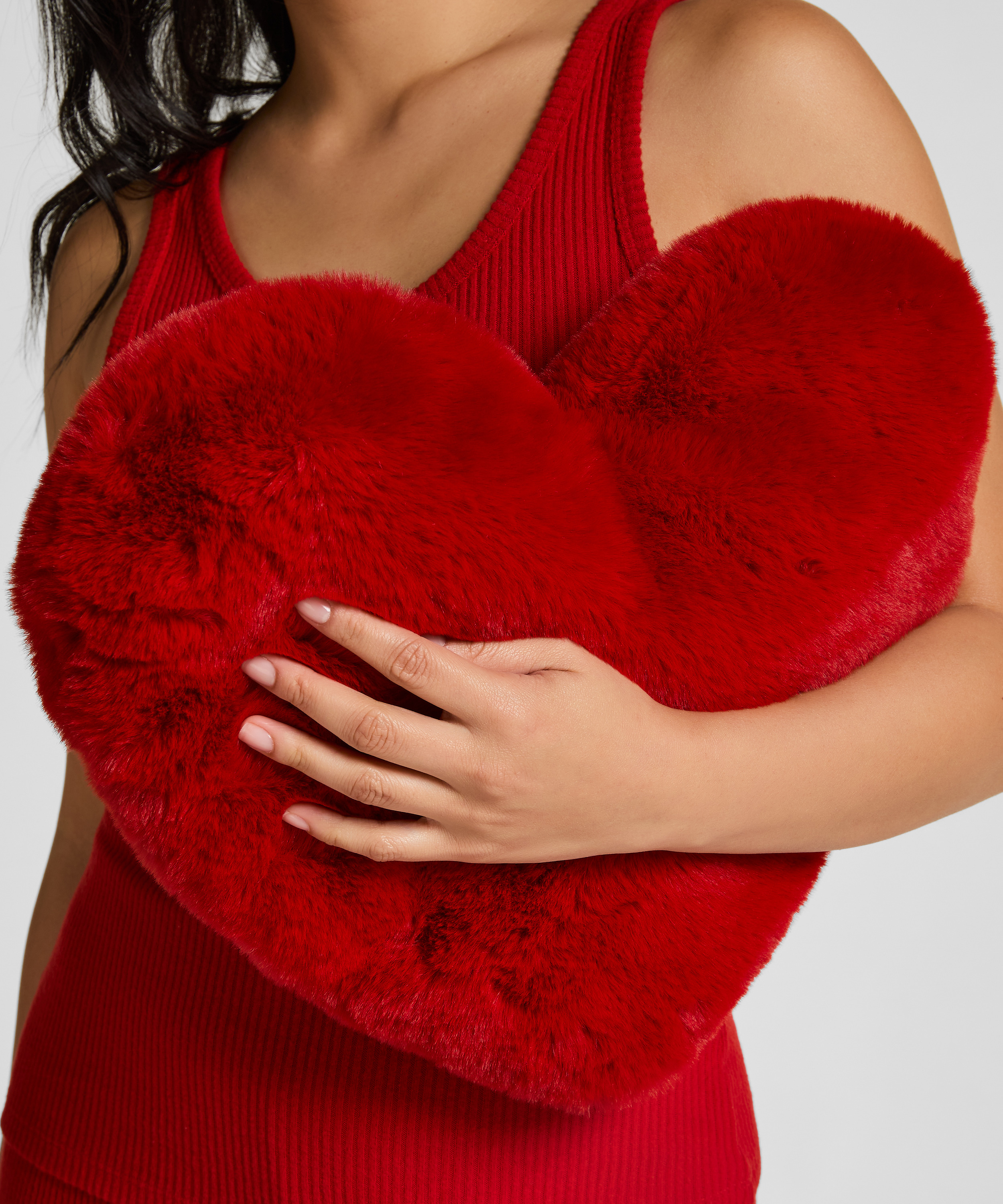 Hot Water Bottle, Red, main