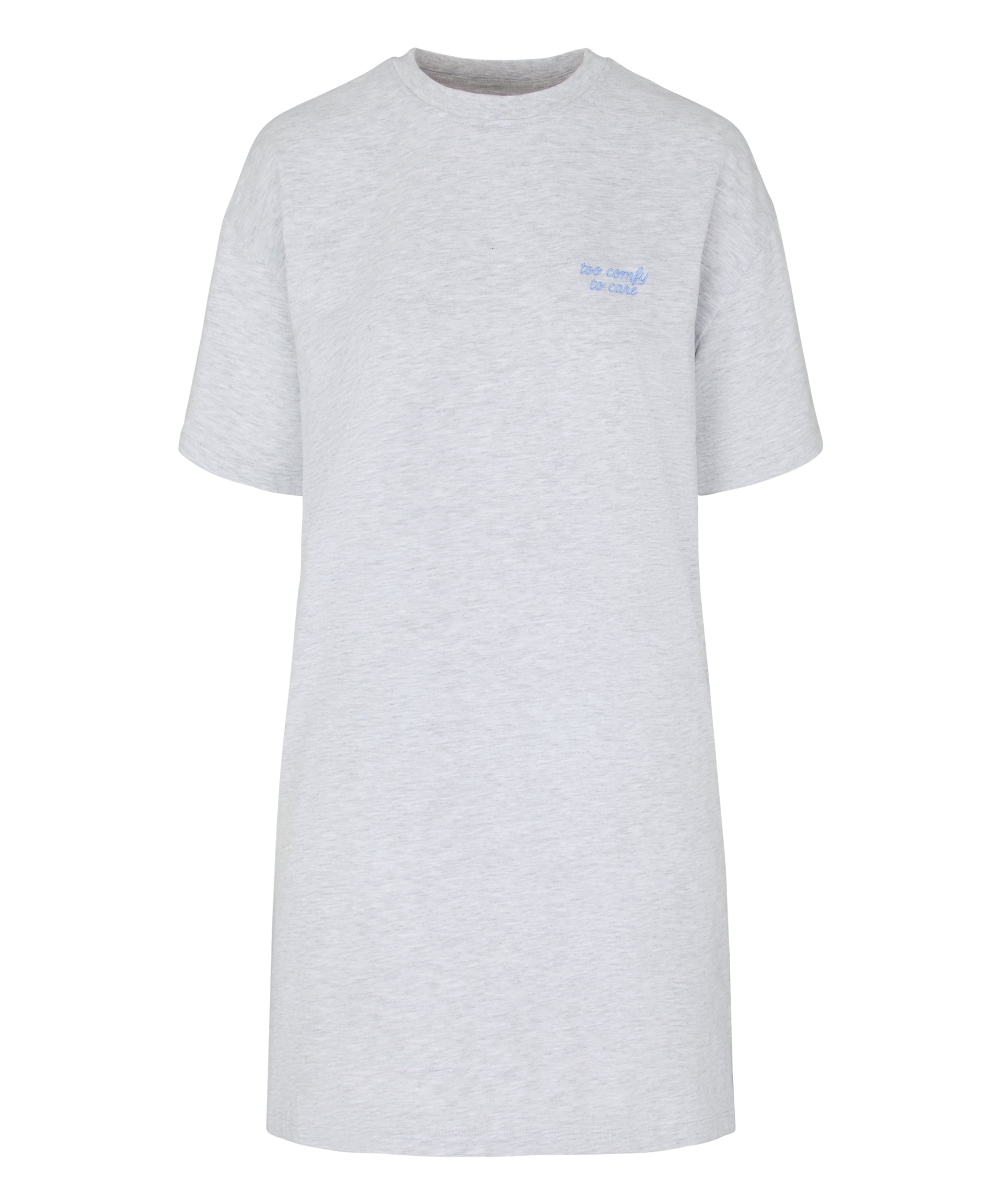 Roundneck Nightshirt, Gray, main