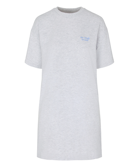 Roundneck Nightshirt, Gray
