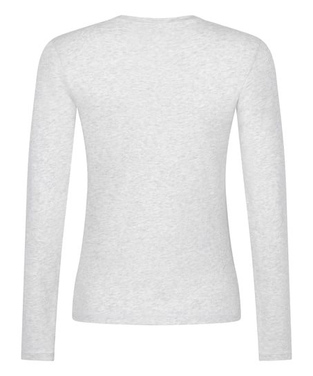 Longsleeved Shirt from Soft Cotton, Gray