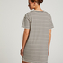 Round Neck Nightshirt, Black