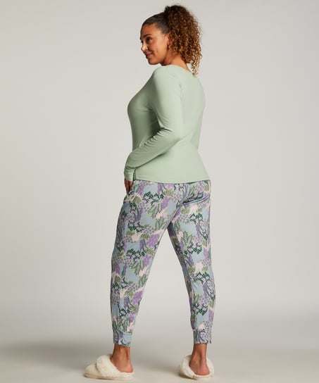 Petite Pyjama Bottoms, Green
