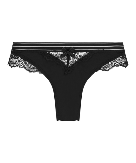 Sully High Leg Brazilian, Black